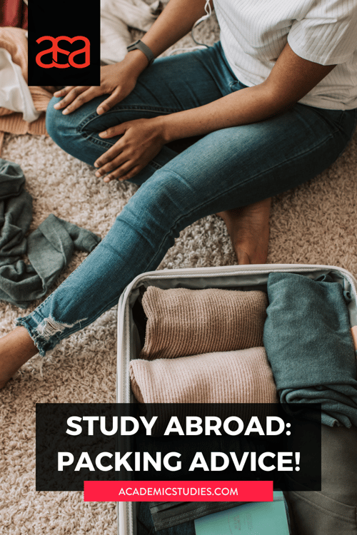 Study Abroad: Packing Advice!