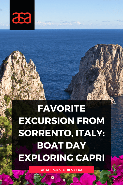 Favorite Excursion from Sorrento: ItalyBoat Day Exploring Capri